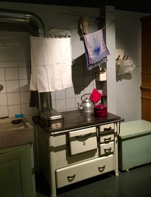 Wohnküche 50er Jahre