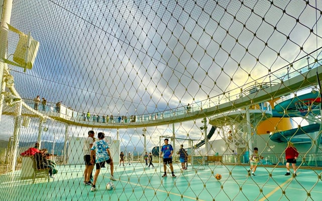 Sport und Spiel auf Deck 18