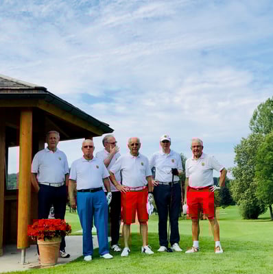 Vor dem Start im GC Markgräflerland