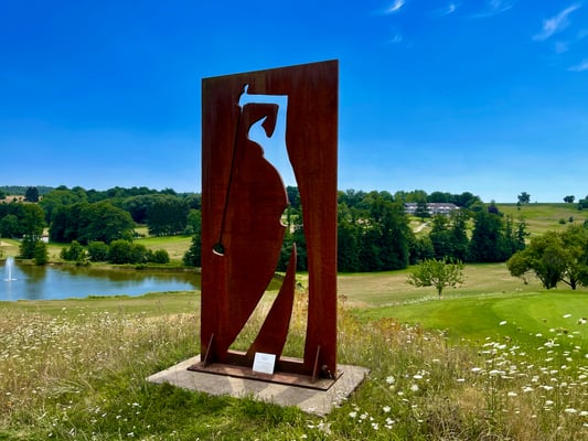 GC Heidelberg-Lobenfeld, schlanker Golfer