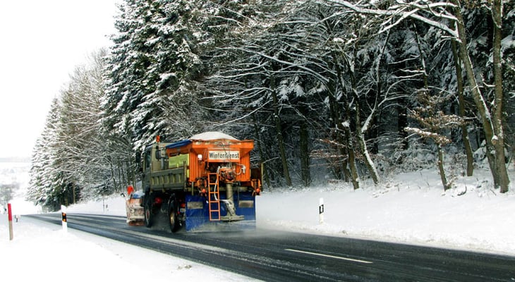 Winterdienst im Einsatz