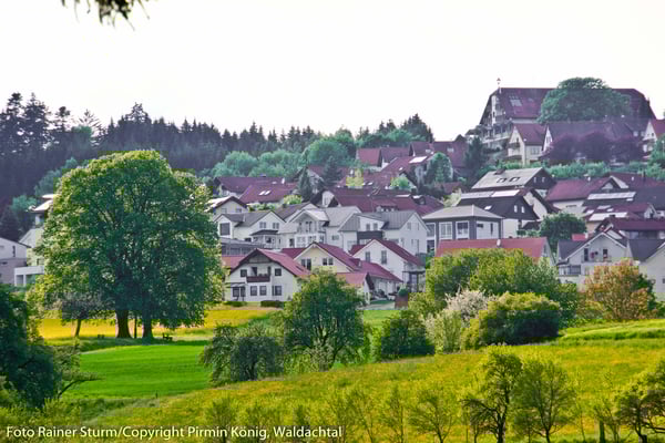 Südlicher Blick auf Salzstetten 