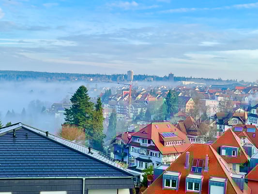 Über den Dächern Richtung KKH