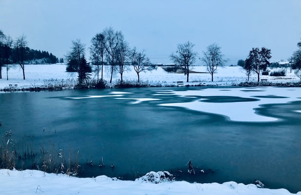 Leider noch nicht ganz zugefroren