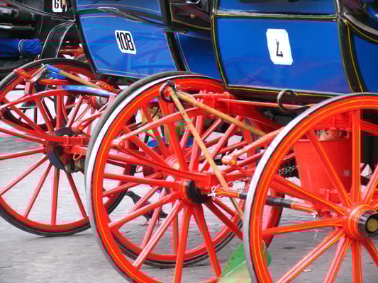 italienische Taxis mit 2 PS