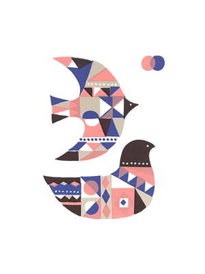 BirdB_1 （シルクスクリーン印刷）