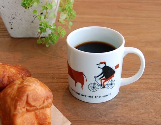 陶器製マグカップ