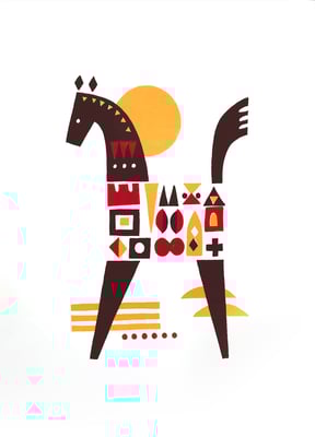 Horse（シルクスクリーン印刷）