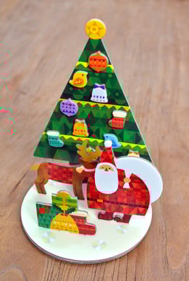 サンリオ POP UP クリスマスカード