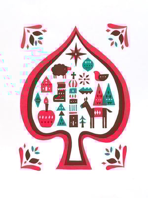 Spade （シルクスクリーン印刷）