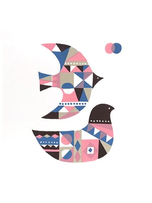 BirdB_2 （シルクスクリーン印刷）