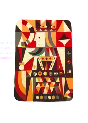 king（シルクスクリーン印刷）