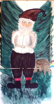 Maltherapie für Erwachsene, Wünsche und Sehnsüchte erforschen.