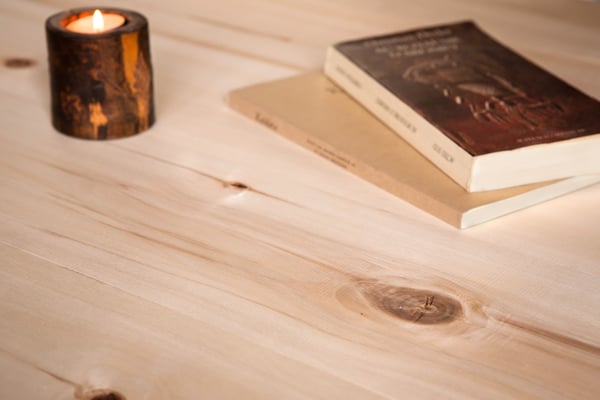 Parquet peuplier choix Rustique / Briolance