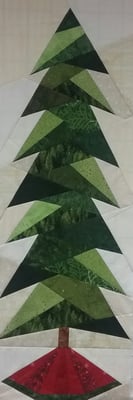 A little bit shorter tall tree  - Bernhild Schröder 2016, Anleitung von Cindi Edgerton 