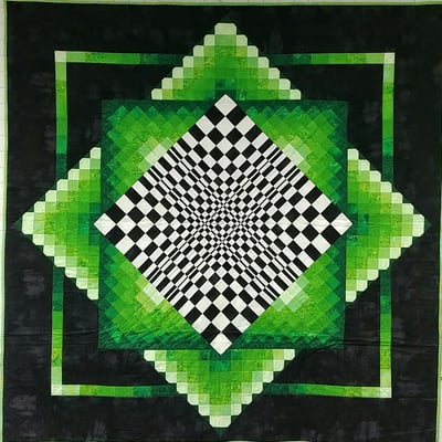 Poppin In- Bernhild Schröder 2018, Anleitung KwiltArt