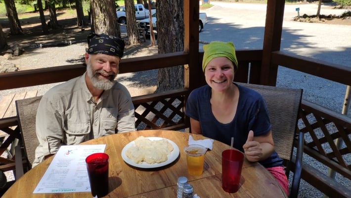 Gestärkt für die nächsten, anstrengenden Tage