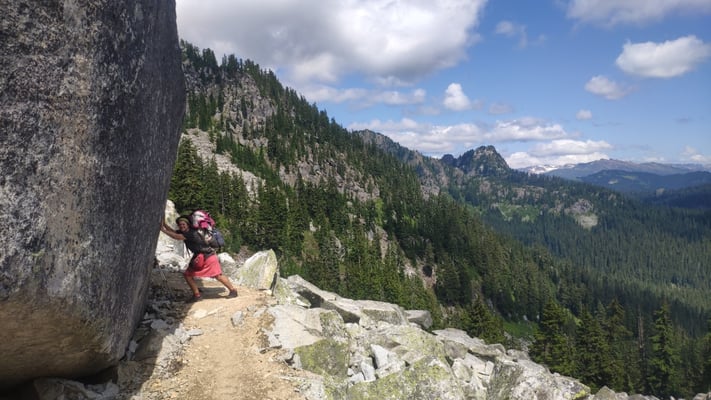 Der PCT ist Schwerstarbeit ;-)