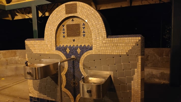 Dunsmuir, town of the best water of earth, Brunnen zum Trinken