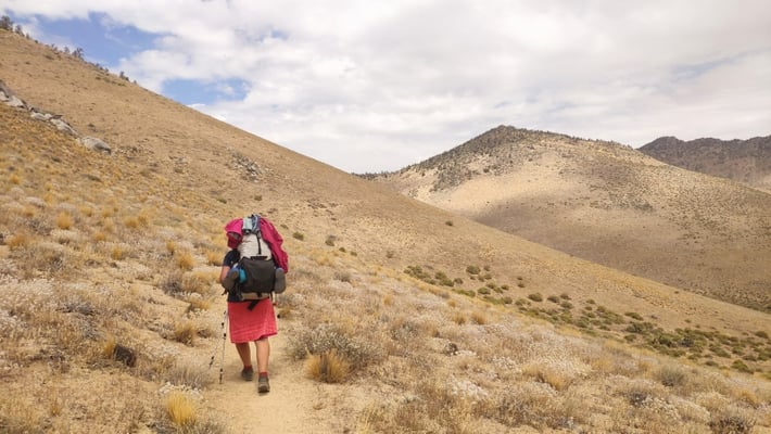 Die letzten 80 km durch die kalifornische Wüste