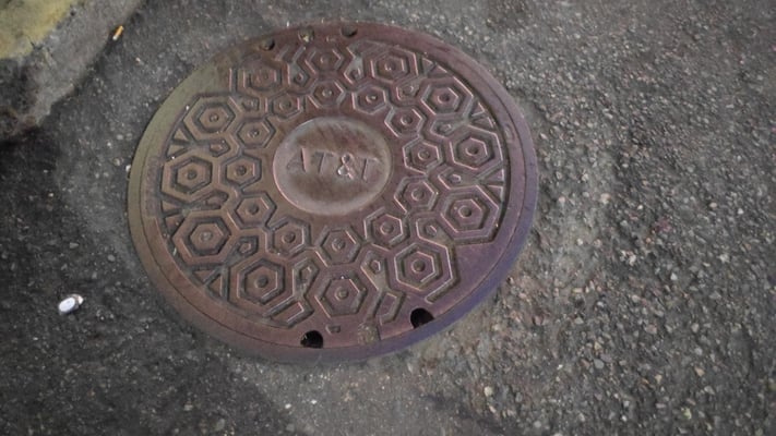 Kabelschacht in Seattle, AT&T lässt uns leider oft im Stich