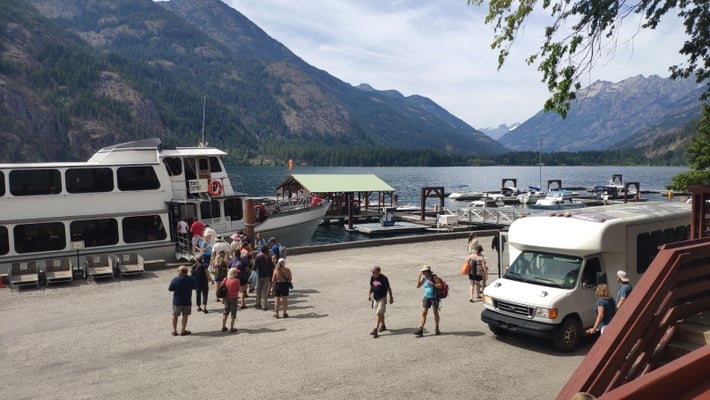 Lake Chelan ist der größte Natursee von Washington