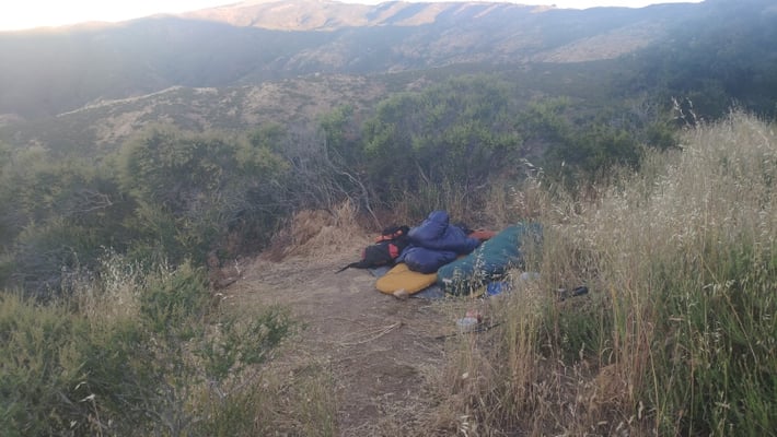 Cowboycamping mit tollem Blick