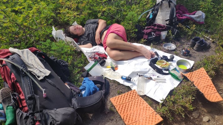 Nickerchen in der Mittagssonne