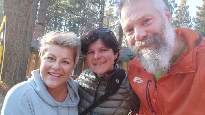Unsere spontane Gastgeberin in South Lake Tahoe: Gail