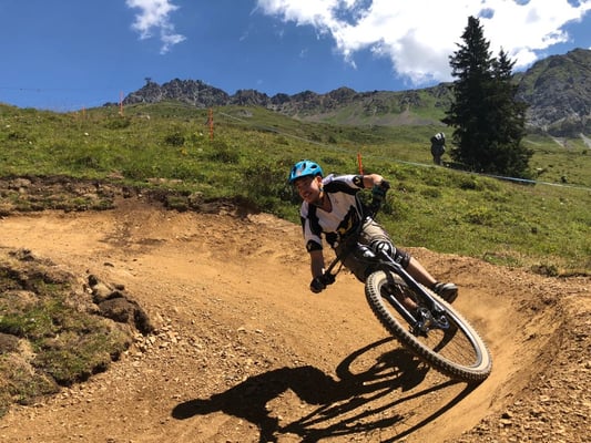 Cedric auf der Lenzerheide