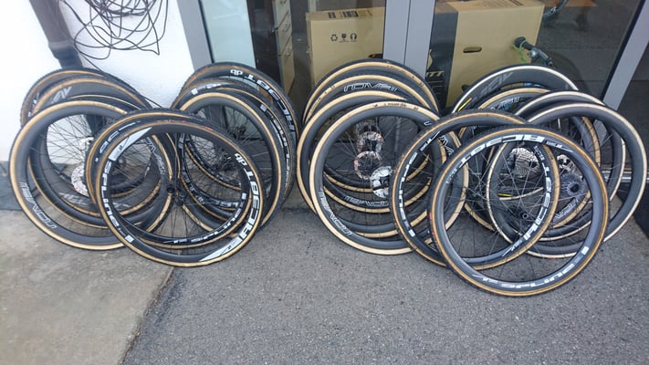 Die Räder sind bereit für die Cyclocross-Saison! 