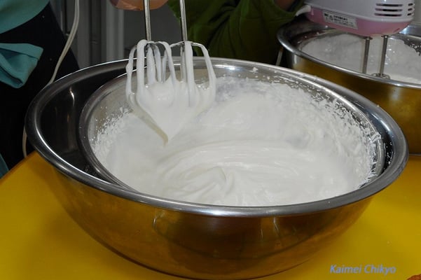 生クリームづくり（完成）