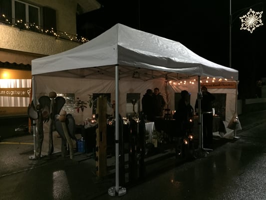 Faltzelt Typ S als Verkaufszelt