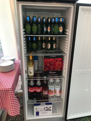 Gefüllter Kühlschrak