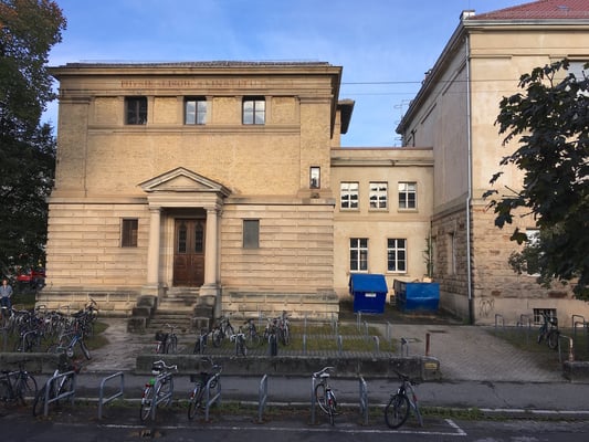 Alte Physik Tübingen an der Nauklerstrasse