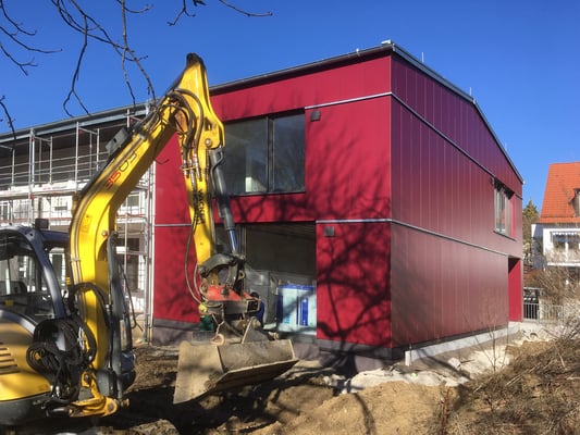 Gartenseite Kinderhaus St.Franziskus Reutlingen
