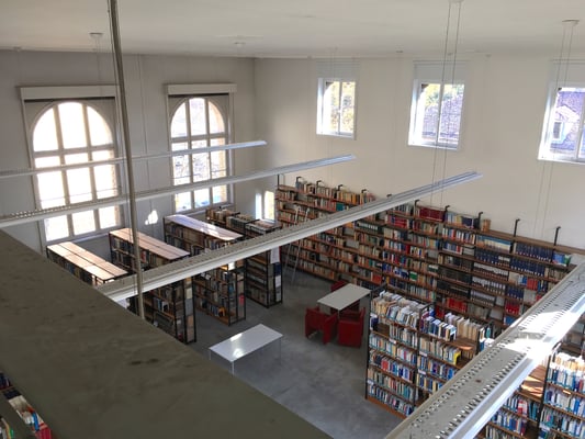 Alte Physik Tübingen, Bibliothek 1.OG vor dem Umbau 2021