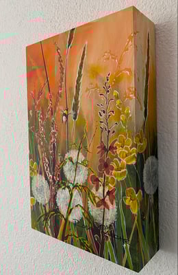 Lichtvolle Liebelei    20x30x6           Acryl auf Holzkistli          2022330