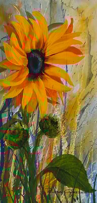 Sünneli 40x80 Acryl auf Leinwand 2024800