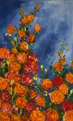 Fröhlich         50x80     Acryl auf Leinwand             2024900