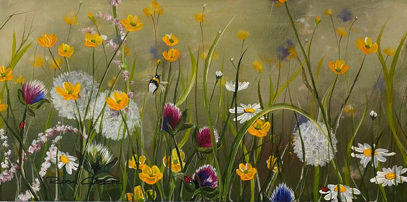 De Heime  60x30     Acryl auf Leinwand      2023650