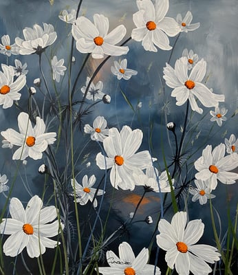 Redliche Energie     70x80     Acryl auf Leinwand                   20231700