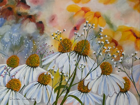 Verkauft!      Liebes Lüftchen 80x60 Acryl auf Leinwand         20221500