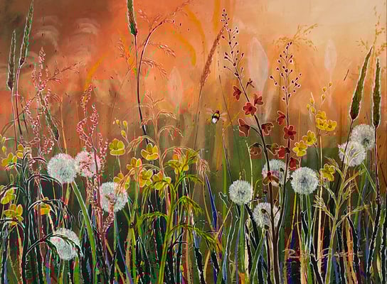 Lichtvoll     80x60     Acryl auf Leinwand                             20221700