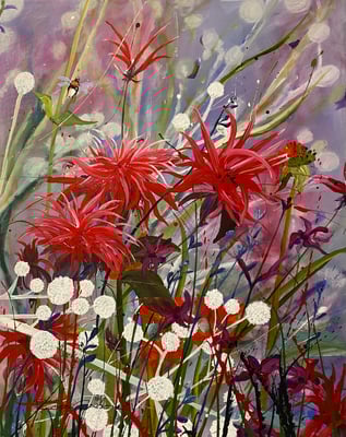 Reichtum 80x100 Acryl auf Leinwand  20251900