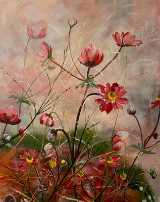 Wild, Frech und Frei    80x100  Acryl auf Leinwand               20212400