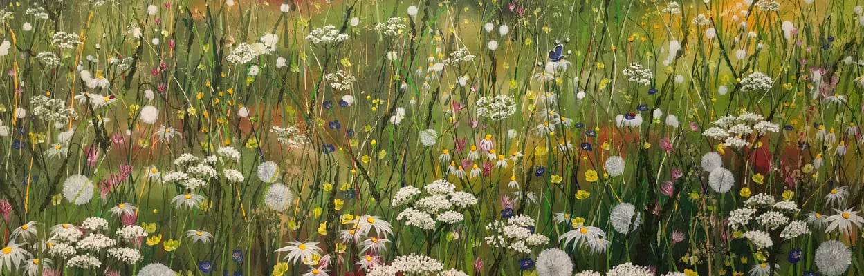 Verkauft!            Die Feier der Fülle  150x50   Acryl auf Leinwand                20202600