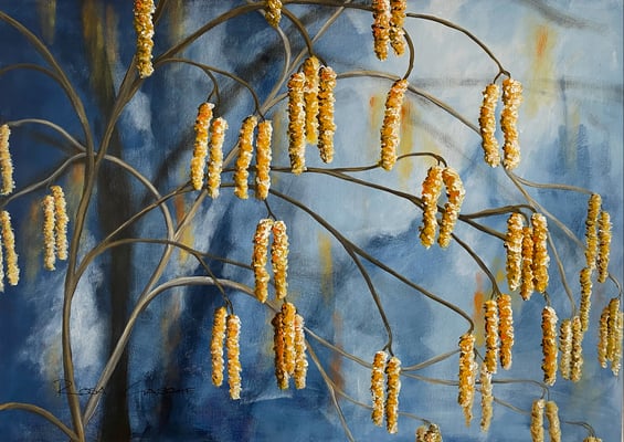 Verkauft!     Leuchtfeuer    70x50  Acryl auf Leinwand            2022990