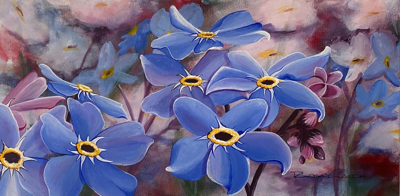 Auf Immer und Ewig       60x30     Acryl auf Leinwand              2021690