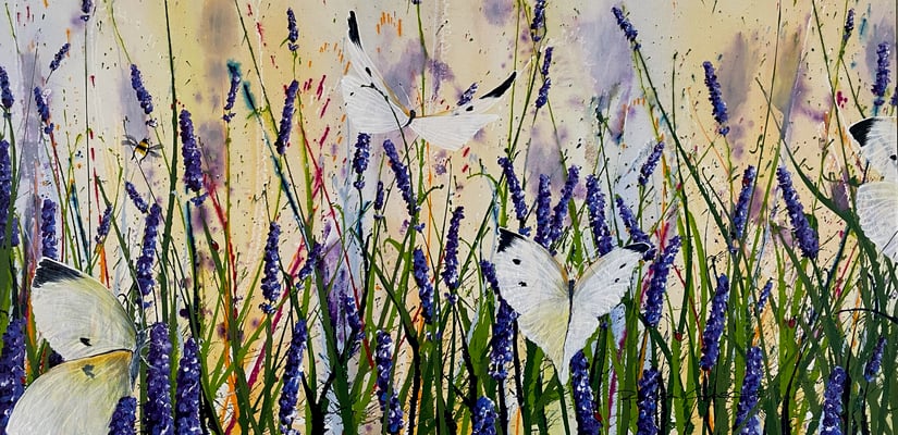 Sommer Duft Genuss  120x60        Acryl auf Leinwand         20241900